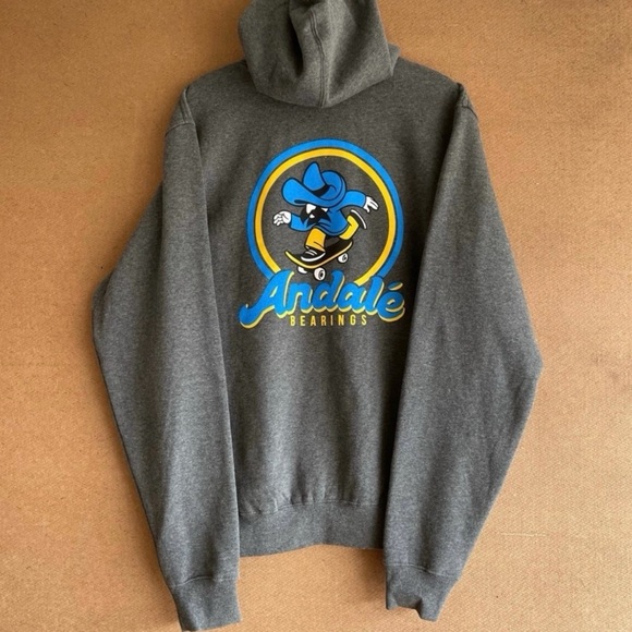 Gray Hoodie for Men - Picture 3 of 3